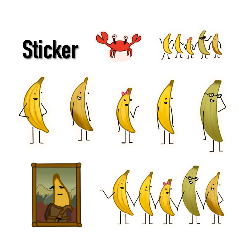 Music is Bananas 6ft Bunch