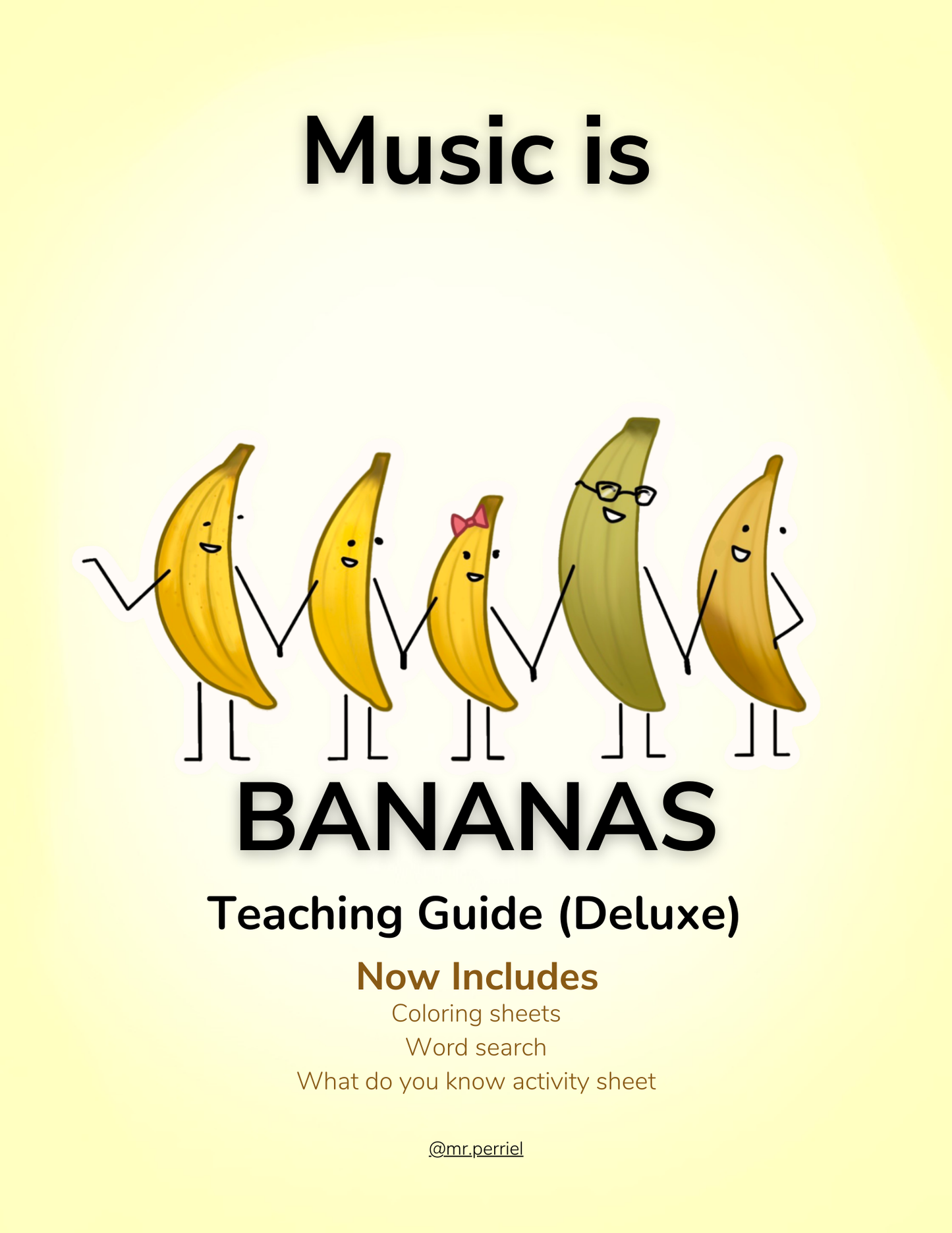Music is Bananas 7ft Bunch